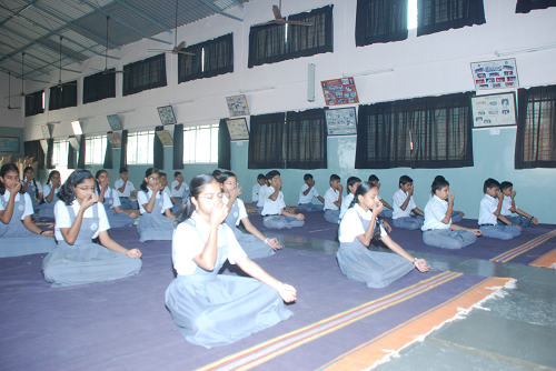 Students in Central Library