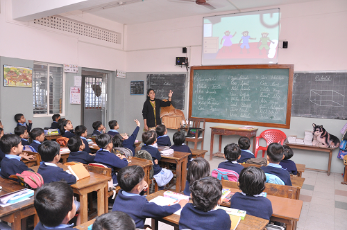 Inter-House Volleyball Match